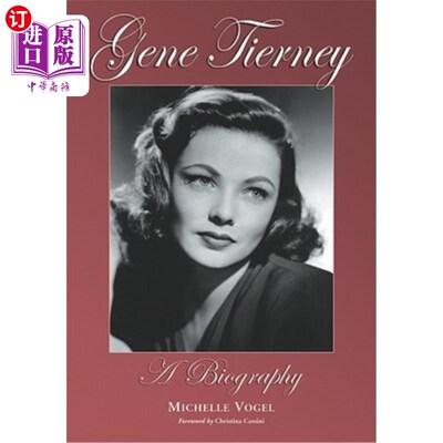 海外直订Gene Tierney: A Biography 吉恩·蒂尔尼：传记