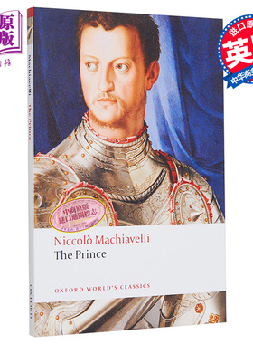 君王论 牛津世界经典系列 英文原版 The Prince Niccolo Machiavelli【中商原版】
