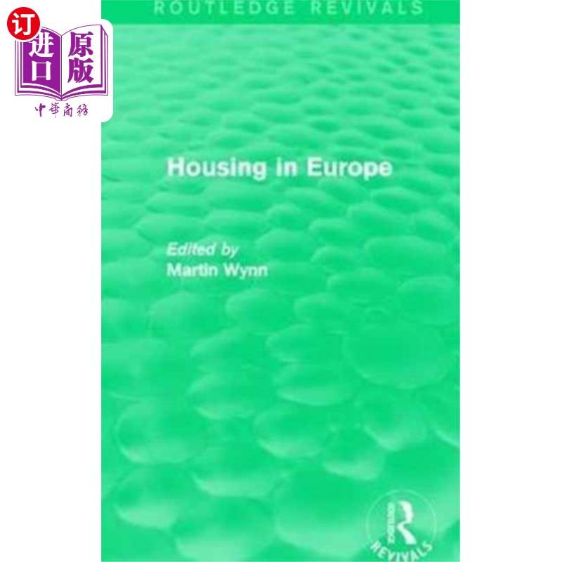 海外直订Routledge Revivals: Housing in Europe (1984) 劳特利奇复兴:欧洲住房(1984)