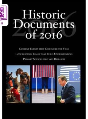 海外直订Historic Documents of 2016