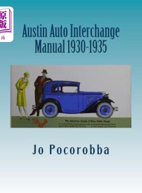海外直订Austin Auto Interchange Manual 1930-1935 奥斯汀汽车交换手册1930-1935