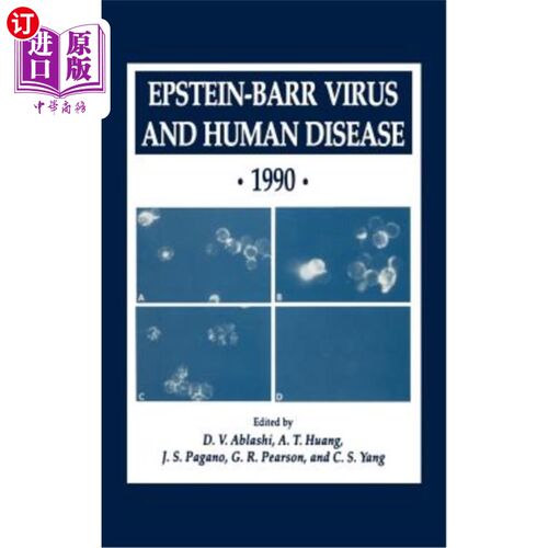 海外直订医药图书Epstein-Barr Virus and Human Disease - 1990 爱泼斯坦-巴尔病毒与人类疾病——1990年
