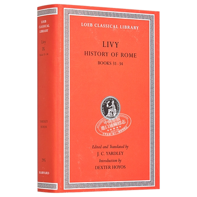 现货 蒂托 李维 罗马史 卷九 原文拉英对照版 英文原版 History of Rome Volume IX Livy【中商原版】