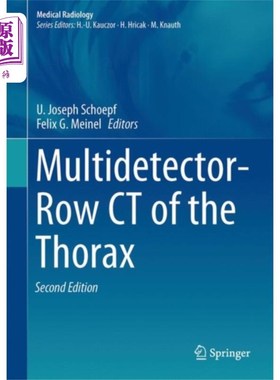 海外直订医药图书Multidetector-Row CT of the Thorax 胸部多排螺旋CT