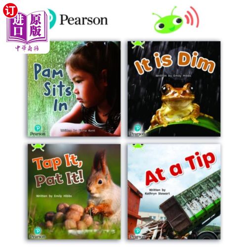 海外直订Learn to Read at Home with Bug Club Phonics: Pha... 用虫子俱乐部的自然拼读法学习在家阅读:第二阶段-接受阶段1
