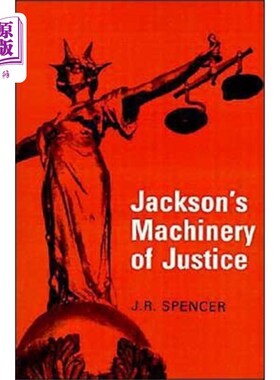 海外直订Jackson's Machinery of Justice 杰克逊的司法机构