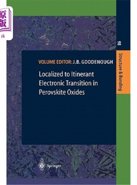 海外直订医药图书Localized to Itinerant Electronic Transition in Perovskite Oxides 钙钛矿氧化物中的定域到巡回电子跃迁