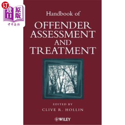 海外直订医药图书Hdbk of Offender Assessment Treatment 罪犯评估及治疗计划