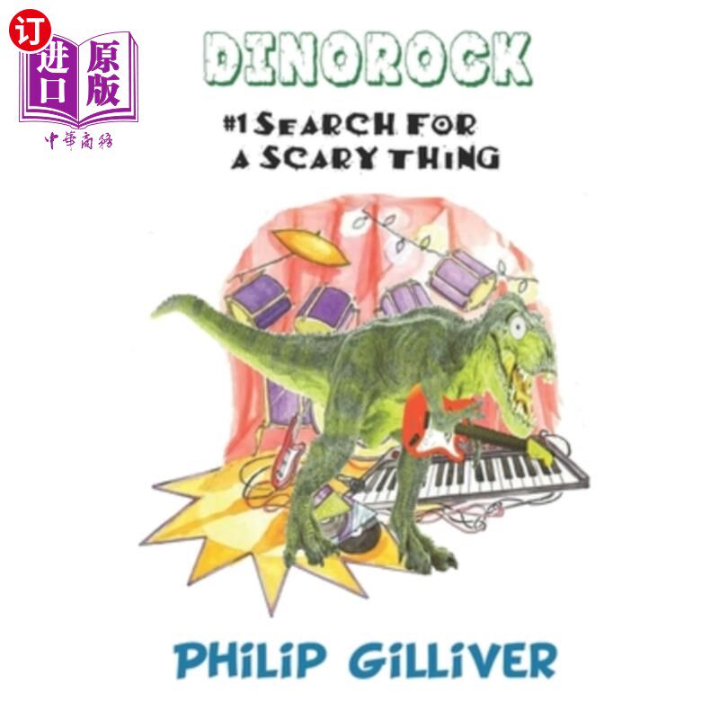 海外直订Jurassic Jack and The Search For a Scary Thing 《侏罗纪杰克》和《寻找可怕的东西》
