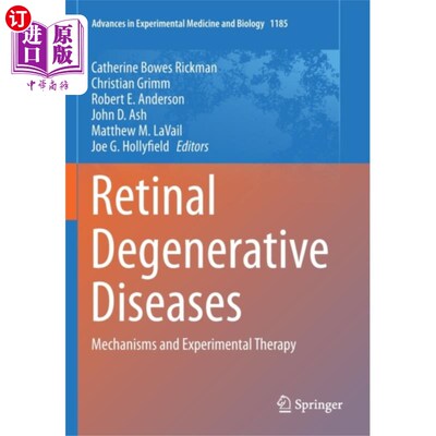 海外直订医药图书Retinal Degenerative Diseases 视网膜退行性疾病