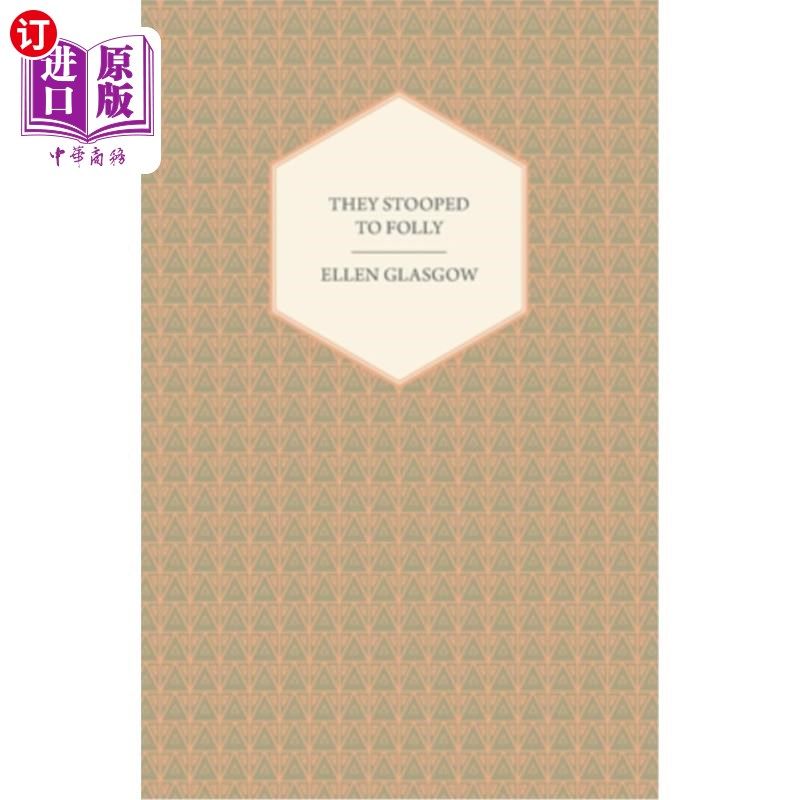 海外直订they stooped to folly 他们堕落到愚蠢的地步