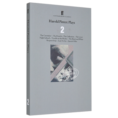 哈罗德品特戏剧合集2 诺贝尔文学家得主作品 英文原版 Harold Pinter Plays2 Contemporary Classics Harold Pinter【中商原?
