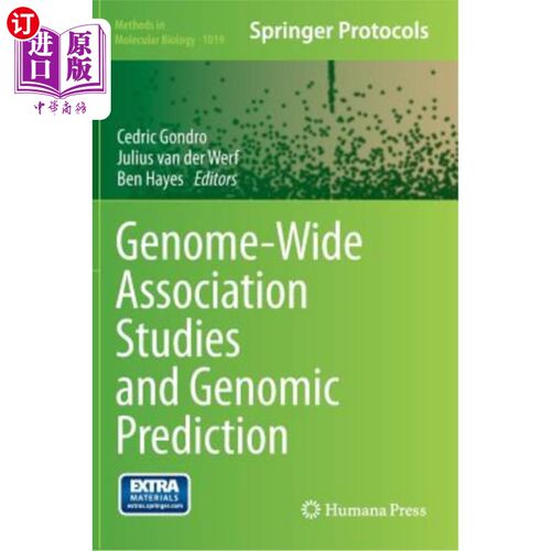 海外直订Genome-Wide Association Studies and Genomic Prediction 全基因组关联研究与基因组预测