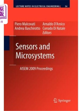 海外直订Sensors and Microsystems: Aisem 2009 Proceedings 传感器和微系统：AISEM 2009年会议记录