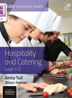 海外直订WJEC Vocational Award Hospitality and Catering L... WJEC职业奖酒店和餐饮1/2级:学生书