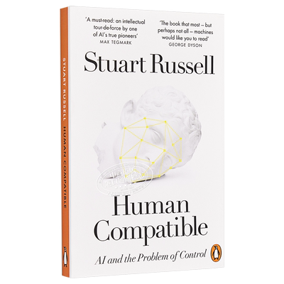 Human Compatible: AI and the Problem of Control 英文原版 人类兼容：人工智能与控制的问题 Stuart Russell 【中商原版】