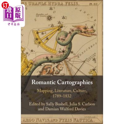 海外直订Romantic Cartographies 像罗马的地图