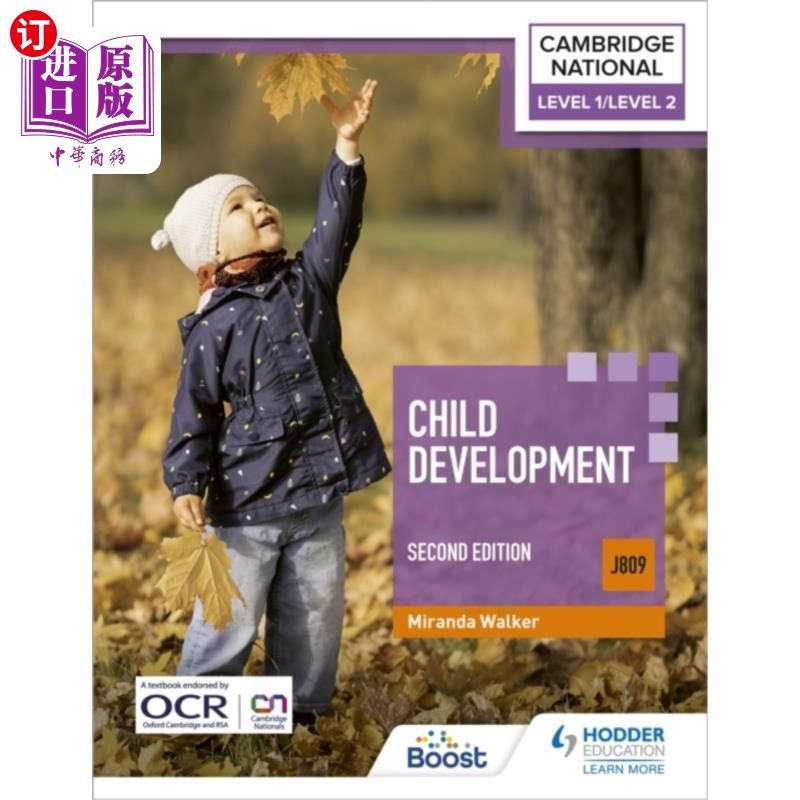 海外直订Level 1/Level 2 Cambridge National in Child Deve... 剑桥国家儿童发展课程(J809):第二版