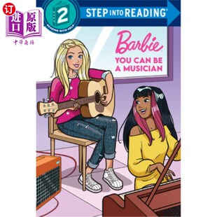 海外直订You Can Be a Musician (Barbie) 你可以成为音乐家(芭比)