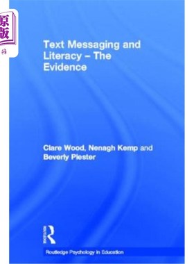 海外直订Text Messaging and Literacy - The Evidence 短信和读写能力——证据