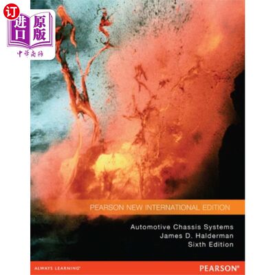 海外直订Automotive Chassis Systems: Pearson New International Edition 汽车底盘系统：皮尔逊新国际版