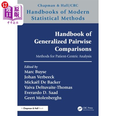 海外直订Handbook of Generalized Pairwise Comparisons 广义两两比较手册