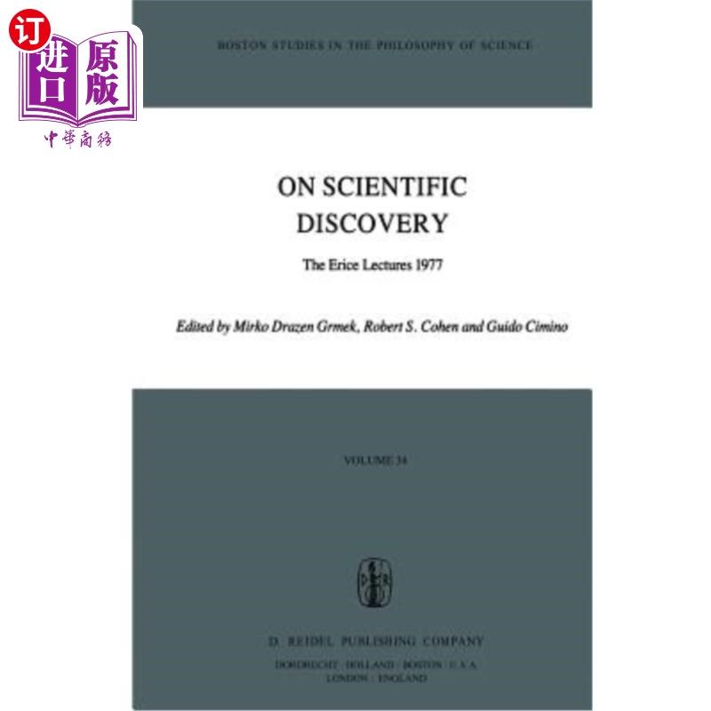海外直订On Scientific Discovery: The Erice Lectures 1977 科学发现:1977年的Erice讲座