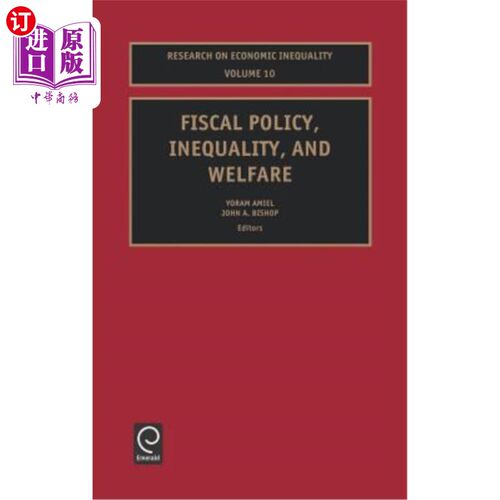 海外直订Fiscal Policy, Inequality and Welfare 财政政策、不平等与福利