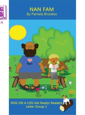 海外直订Nan Fam (Classroom and Home): Sound-Out Phonics Reader (Letter Group 1 of a Syst 南Fam(教室和家庭