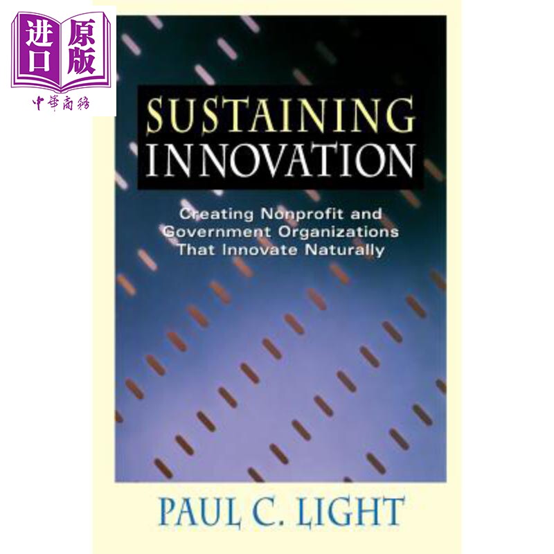 现货 持续创新 创建自然创新的非营利组织与政府组织 Sustaining Innovation Paul 【中商原版】