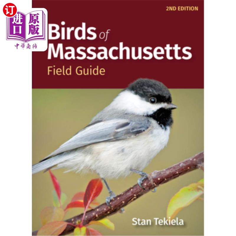 海外直订Birds of Massachusetts Field Guide 马萨诸塞州鸟类野外指南