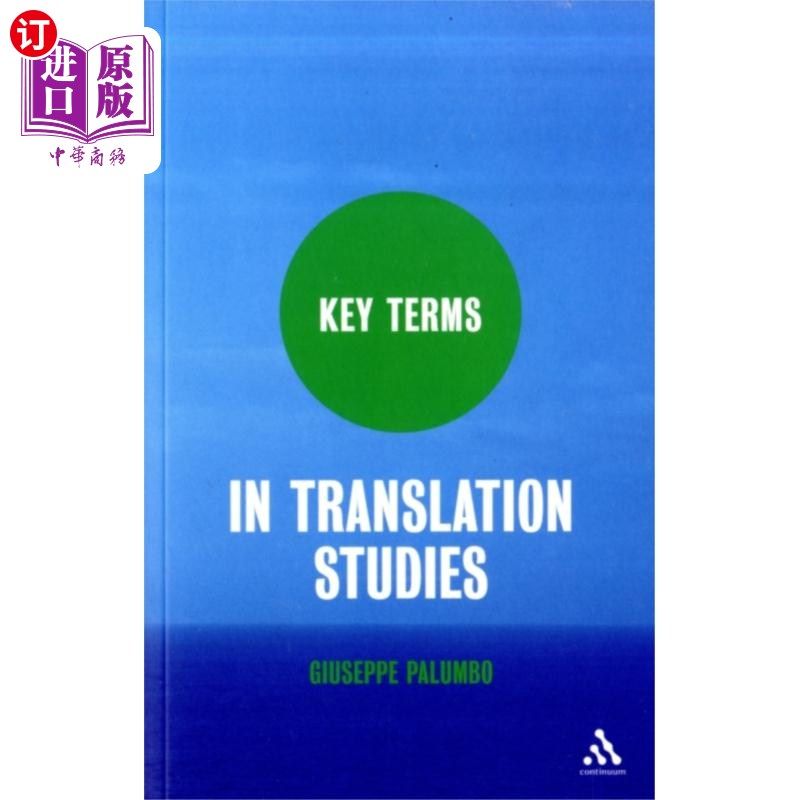 海外直订Key Terms in Translation Studies 翻译研究中的关键术语