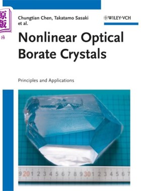 海外直订Nonlinear Optical Borate Crystals 非线性光学硼酸盐晶体