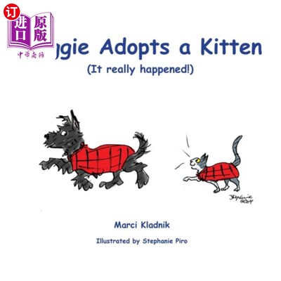 海外直订Maggie Adopts a Kitten: (It really happened!) 玛吉收养了一只小猫:(真的发生过!)