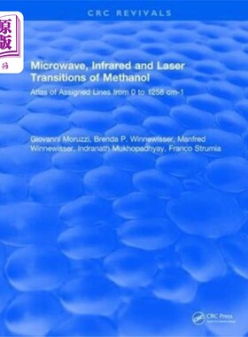 海外直订Microwave, Infrared, and Laser Transitions of Me... 0 - 1258 cm-1指定线甲醇图谱的微波、红外和激光跃迁
