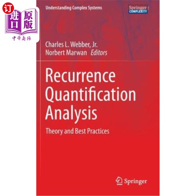 海外直订Recurrence Quantification Analysis: Theory and Best Practices 重复量化分析:理论与最佳实践