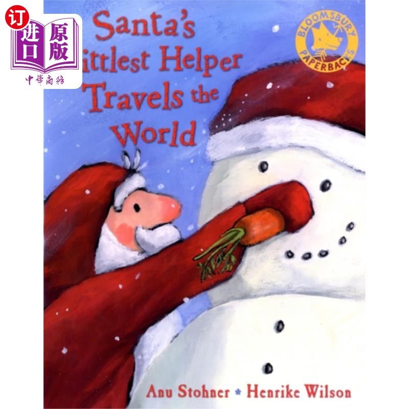 海外直订Santa Littlest Helper Travel World 圣诞小帮手周游世界