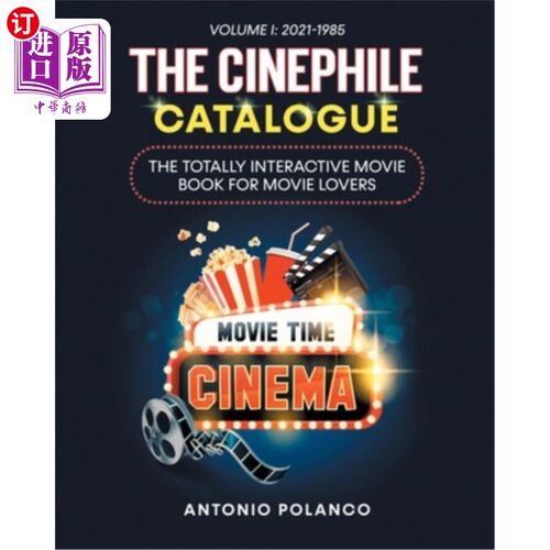 海外直订The Cinephile Catalogue: The Totally Interactive Movie Book for Movie Lovers - V 电影爱好者目录:电影爱好者