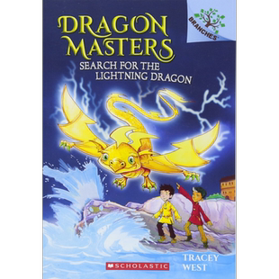 Dragon Masters 7 Search For The Lightning Dragon 学乐大树Branches 驯龙大师7 英文原版 儿童小初文学 章节书【中商原版】
