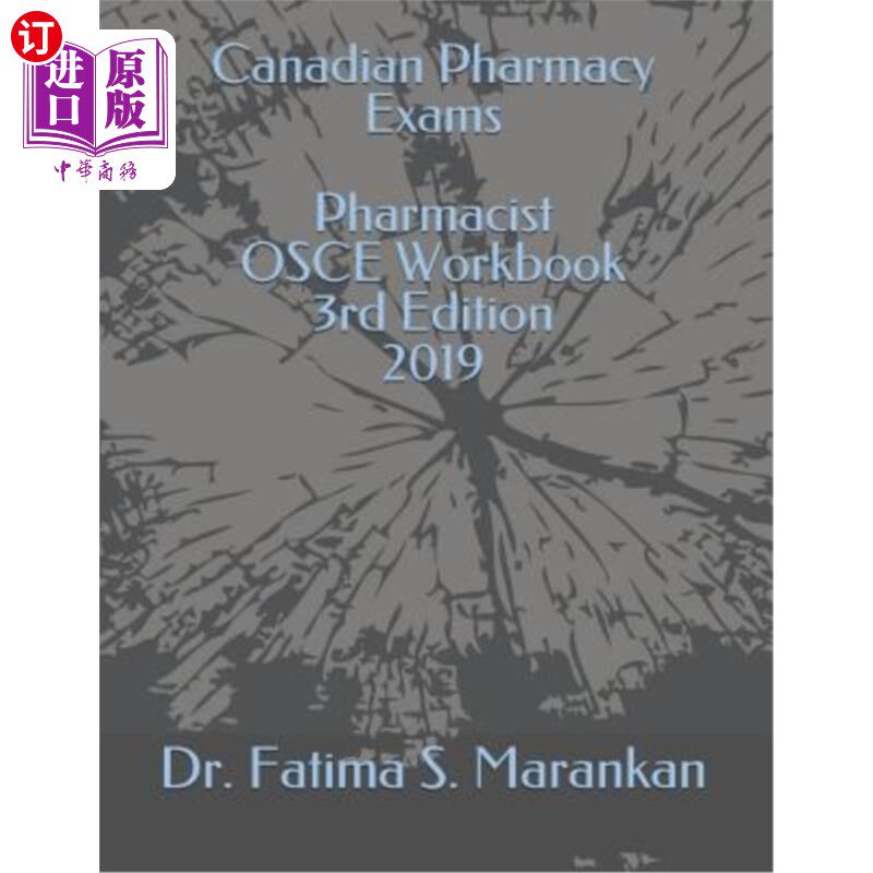 海外直订医药图书Canadian Pharmacy Exams - Pharmacist OSCE Workbook 3rd Edition 2019 加拿大药学考试-药剂师欧安组织工