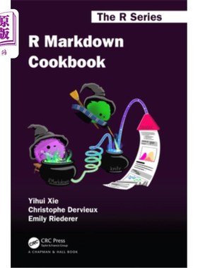 海外直订R Markdown Cookbook R减价食谱