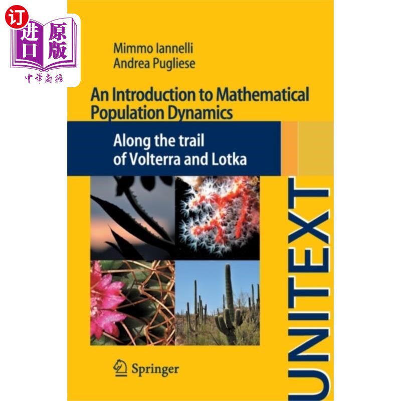 海外直订Introduction to Mathematical Population Dynamics 数学种群动力学概论“，