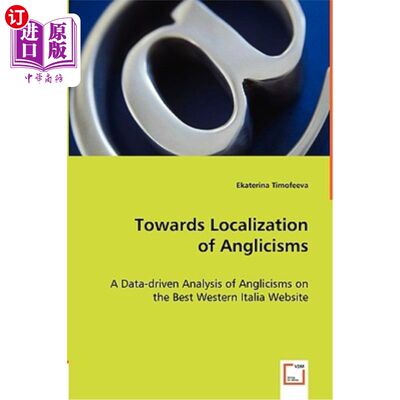 海外直订Towards Localization of Anglicisms 论英语的本土化