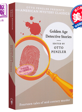 黄金时代侦探故事 Norton美国经典推理小说系列 英文原版 Golden Age Detective Stories Otto Penzler【中商原版】