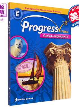 Progress English Language Arts ELA 2022 Worktext G5 提高英语语言艺术ELA 小学五年级 阅读写作英文原版教辅【中商原版】