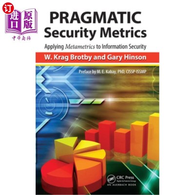 海外直订PRAGMATIC Security Metrics: Applying Metametrics to Information Security 实用安全度量:将元度量应用于信息安