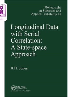 海外直订Longitudinal Data with Serial Correlation: A State-Space Approach 序列相关纵向数据的状态空间方法