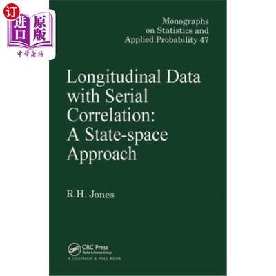 海外直订Longitudinal Data with Serial Correlation: A State-Space Approach 序列相关纵向数据的状态空间方法