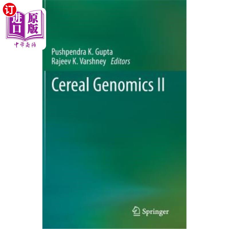 海外直订Cereal Genomics II 谷物基因组学二世