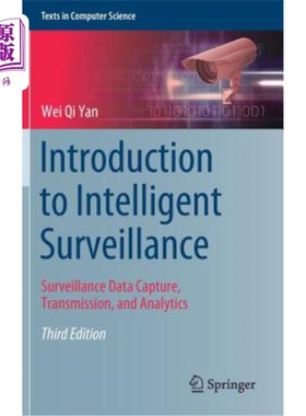 海外直订Introduction to Intelligent Surveillance: Surveillance Data Capture, Transmissio 智能监控简介：监控数据捕获